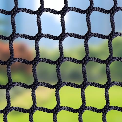 KAERYHET 4.9x32.8ft Heavy Duty Safety Rope Net Kids Pet Balcony Railing Protection