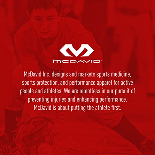 McDavid Large Knee Brace with Polycentric Hinges & Cross Straps - Maximum Support