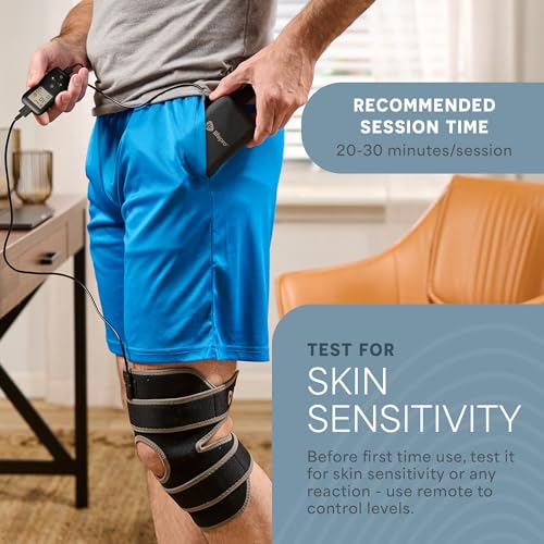 Gray LifePro Biorecover Red Light Knee Therapy Wrap - Dual Spectrum, Hands-Free, One Size