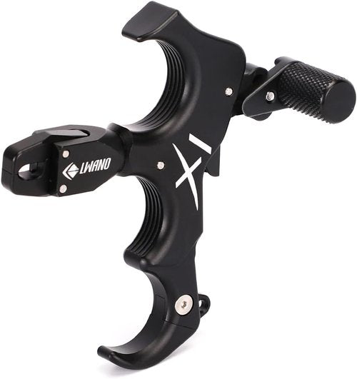 LWANO X1 Compound Bow Release - Adjustable 3&4 Finger Grip Archery Release Aid for Precision Shooting