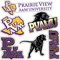 Prairie View A&M Panthers Vinyl Sticker Decal - Official College Logo
