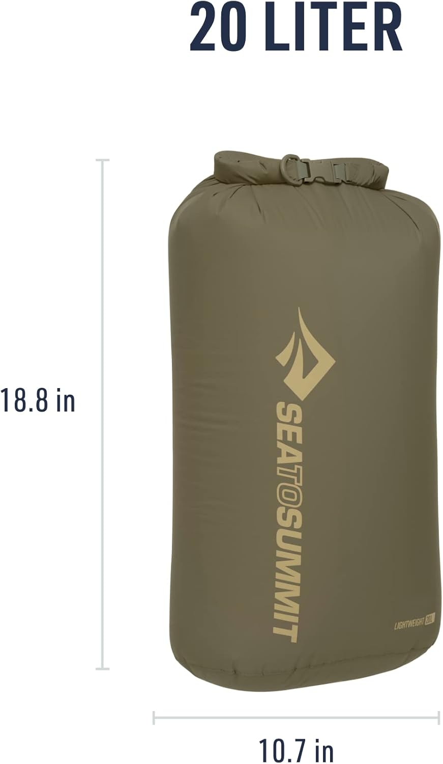 Sea to Summit Lightweight Dry Bag - Versatile Waterproof Storage Solution | Ideal for Hiking & Travel