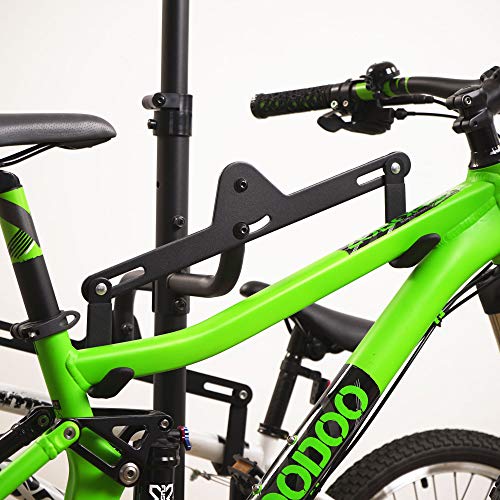 Bike Vertical Freestanding Hanger Parking Rack for 4 Bikes - Adjustable Garage Storage Stand