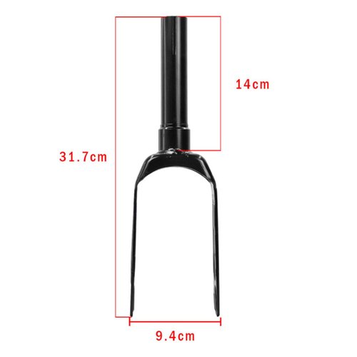 Electric Scooter Front Fork, Durable Lightweight High Strength Aluminum Alloy Scooter Replacement Fork for Commuters Urban Travel and Daily Riders
