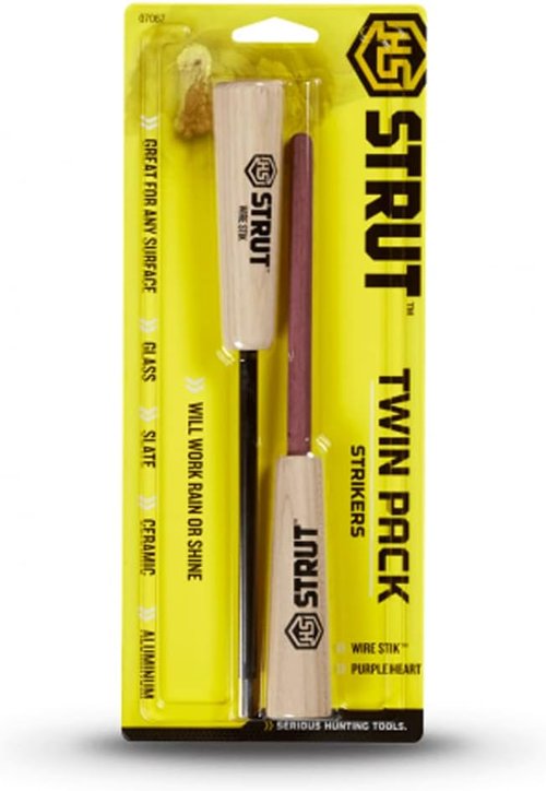 Hunters Specialties Twin Pack Strikers | Weather Resistant Turkey Hunting Combo Kit
