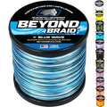 Beyond Braid Braided Fishing Line Blue Wave 15LB 150 Yards - Super Strong & Abrasion Resistant