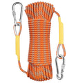 Orange 8mm 230ft Static Climbing Rope 13 Core for Rescue & Outdoor Activities