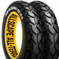 Happy Ebikes 20x4 Fat Ebike Tires All-Terrain Tread 2 Pack - Durable Puncture-Resistant