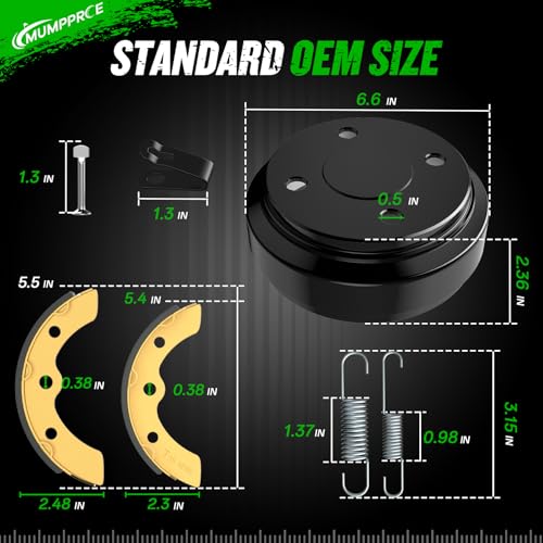 Club Car Brake Repair Kit for DS & Precedent Golf Carts OEM Replacement