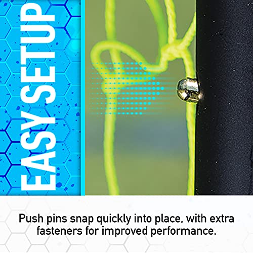Franklin Sports 6' x 4' Soccer Rebounder - Adjustable Angles, All-Weather Net, Black