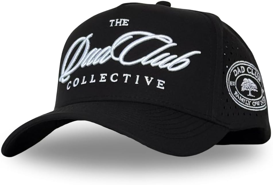 Skiennix Athletic Trucker Golf Hat - Breathable Waterproof 5 Panel Cap for Men | Ideal for Running