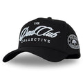 Athletic Trucker Golf Hat | Performance Mens 5 Panel Hat | Cool Breathable Waterproof Sweat Proof Workout Running Cap | Golf Accessories | A Frame Rope Snapback Adjustable Hat (Dad Club | Solid Black)