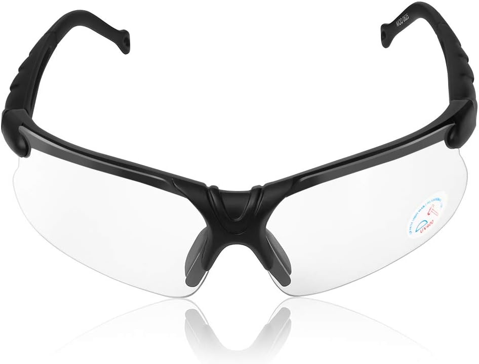 Xaegistac Shooting Glasses - Anti-Fog Safety Eyewear with Case for Adults