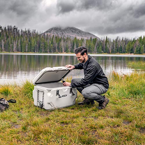 Lifetime 65 Quart Hard Cooler - Arctic White, Bear Resistant, Up to 8-Day Ice Retention