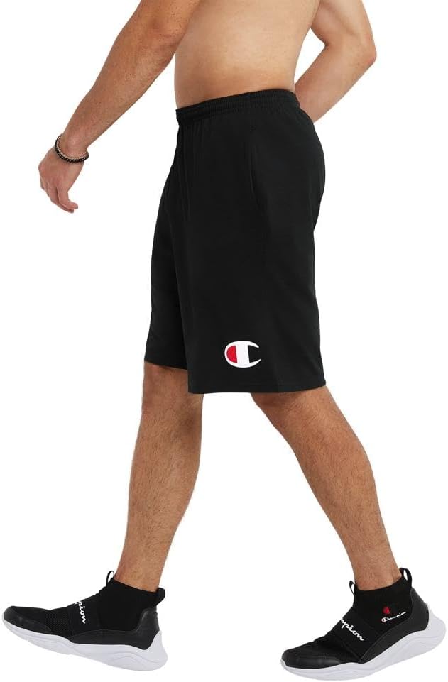 Champion Men's Powerblend Fleece Shorts - Soft Comfort in Regular & Big/Tall Sizes