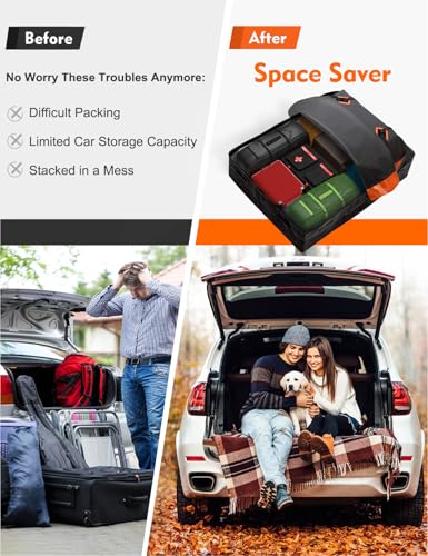 Waterproof Rooftop Cargo Carrier Bag 30 Cubic Feet - No Rack Included