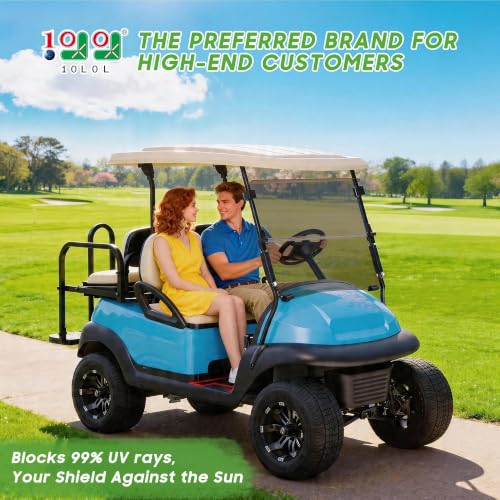 Tinted Golf Cart Windshield for Club Car Precedent & Onward 2004+ 5mm