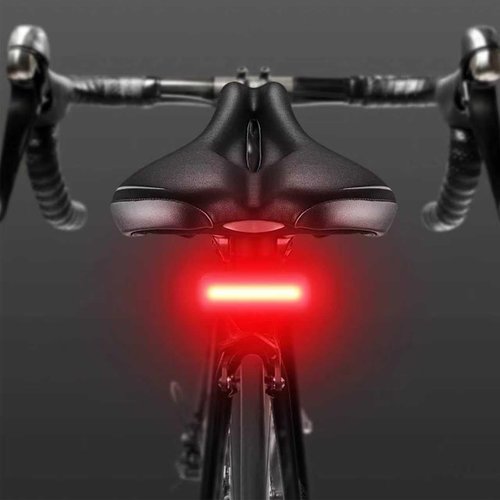 Heeykeey Bike Lights for Night Riding, USB Rechargeable Bicycle Headlight,Waterproof Bike Headlight and Tail Light, MTB Off-Road Cycling Commuting Black