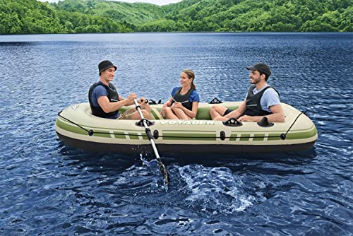 Inflatable Raft Set for 3 People - 9'8" x 54" with Oars & Pump - Bestway