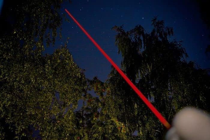 Skiennix Laser Pointer - High Power Red Indicator Light for Long Range Hiking | USB Rechargeable