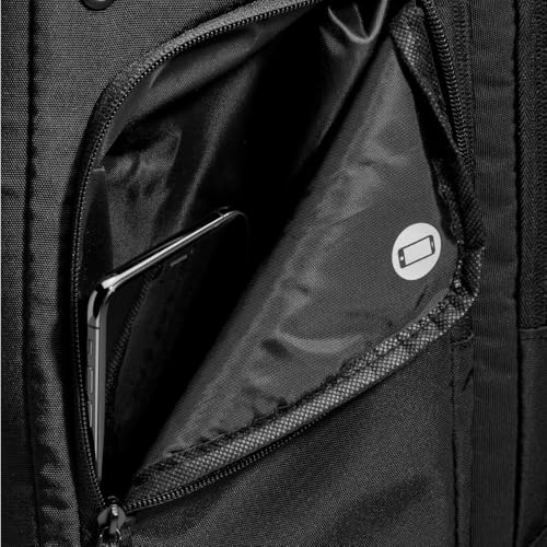 Tennis Bag with Laptop Pocket - Black, Padded Racket & Shoe Compartments - Pro Staff Variation