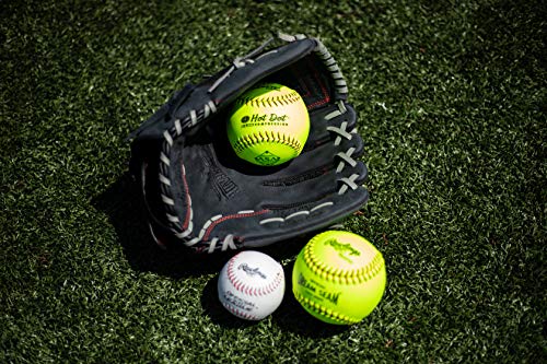 Baseball & Softball Glove Outfield 13 Inch Right Hand Throw Basket Web Black Grey