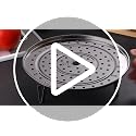 Large Diameter Stainless Steel Steam Holder & Rack 26cm for Pots & Pans