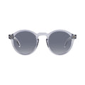 Kolo Harrison Premium Italian Sunglasses, Classic Round Style, Crystal Grey