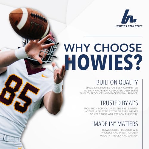Howies Athletic Tape 1.5" x 15yd White - 32 Pack Pro-Grade Sports & Medical Tape