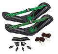 Kayak Roof Rack Carriers with Universal Mounting Hardware - 150 lb Capacity