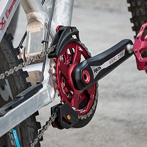 Funn Zippa DH MTB Chain Guide Black 32T-38T ISCG05 Mount - Durable Light Weight
