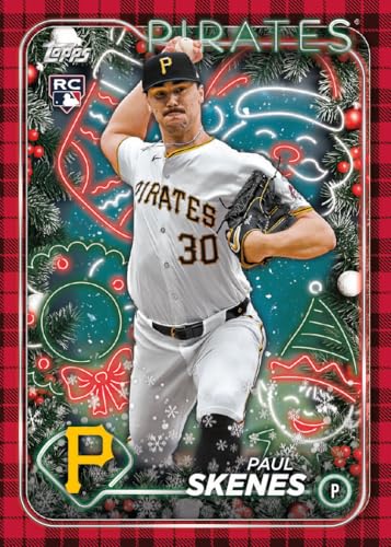 2024 Topps Holiday Baseball Mega Box Sealed Pack | Collectible MLB Cards