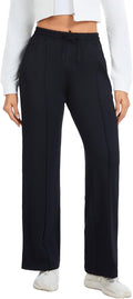 Skiennix Women's Track Pants - Loose Straight Leg Sweatpants with Zipper Pockets | Available in 28/30/32/34 Inseam