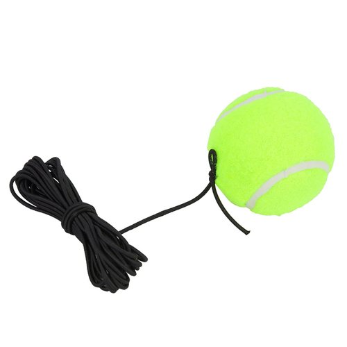 fosa1 Training Tennis Ball, Tennis Ball with Elastic Rubber Rope, Indoor Outdoor Sports Training Training Ball Tennis Ball, for Beginners Advanced Tennis Players