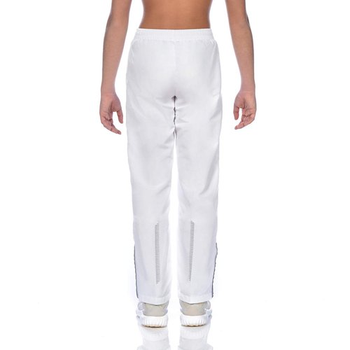 ARENA Teamline Youth Warm Up Pants Bottoms for Sports Training Fitness Side Pockets Adjustable Waistband Lightweight Quick Drying Ideal for Clubs, White, XX-Large