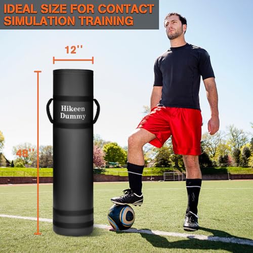 Heavy Duty Football Tackle Dummy for Youth Practice - 12x48 Inches with Handles