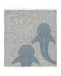 X-Large Whale Shark Turkish Beach Towel - Sand Resistant & Quick Dry