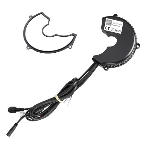 BAFANG BBS01 36V 350W Controller BBS01B Mid Drive Motor with Front Lamp Connector and Gear Shift Sensor Connector Latest Model