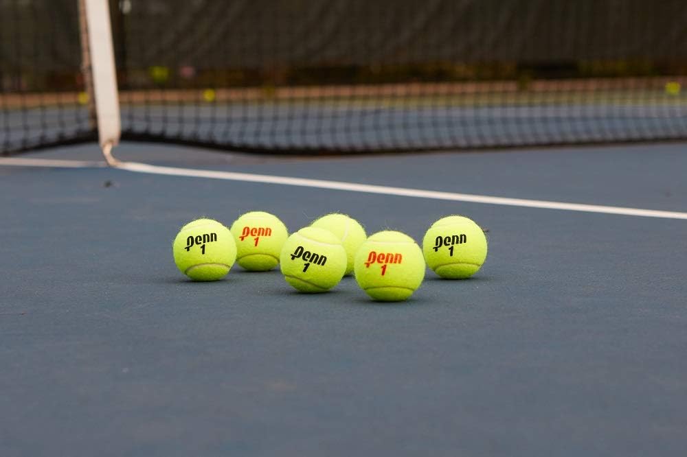 Penn Championship Tennis Balls - Extra Duty Felt Pressurized - 24 Cans, 72 Balls Total