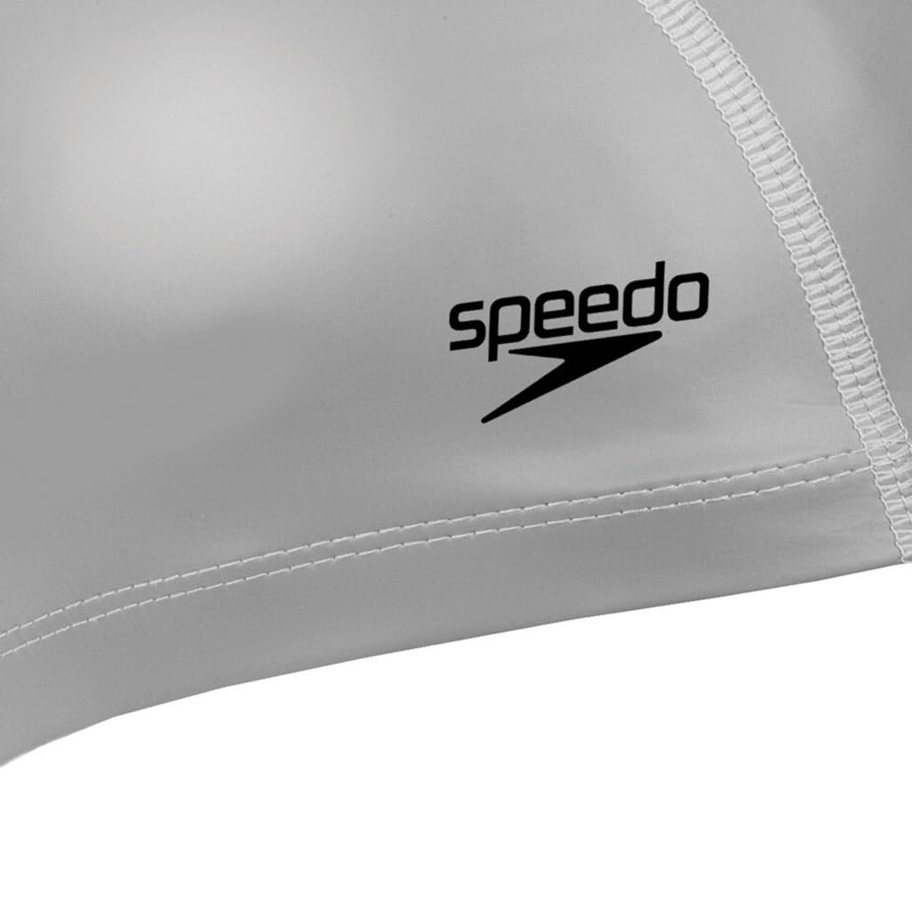 Speedo Unisex-Adult Pace Swimming Cap | Comfort Fit, Pink, One Size