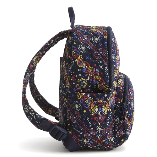 Vera Bradley Women's Small Banbury Backpack Starry Paisley - Lightweight Cotton