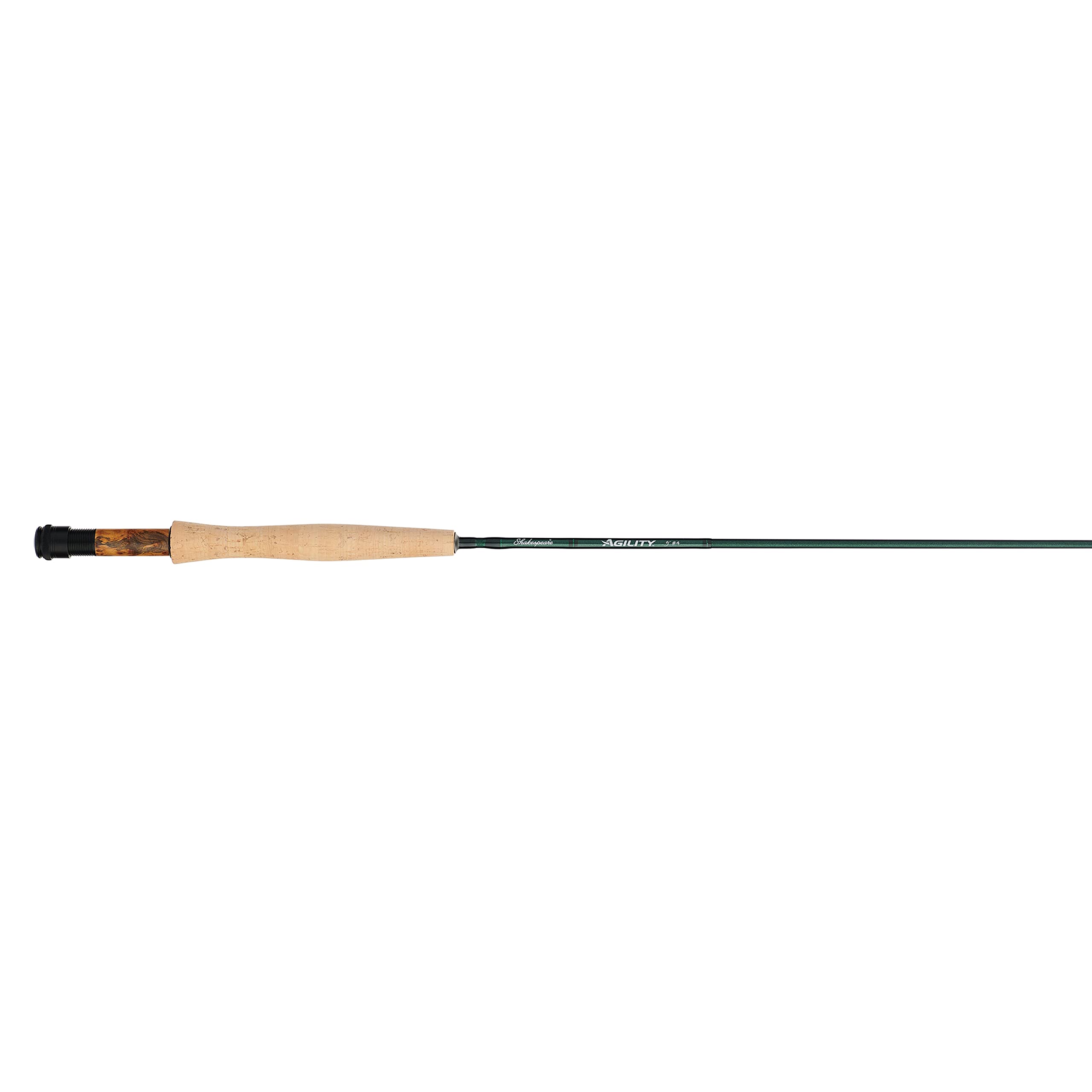 Shakespeare Agility Fly Fishing Rod,Green, 6' - 3wt - 4pc