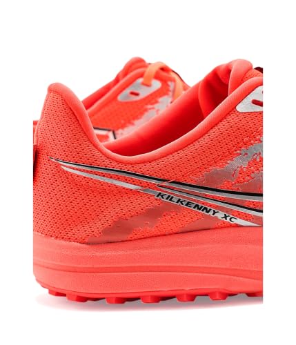 Saucony Kilkenny XC 10 Unisex Running Shoes - Vizired/Silv, Size 9