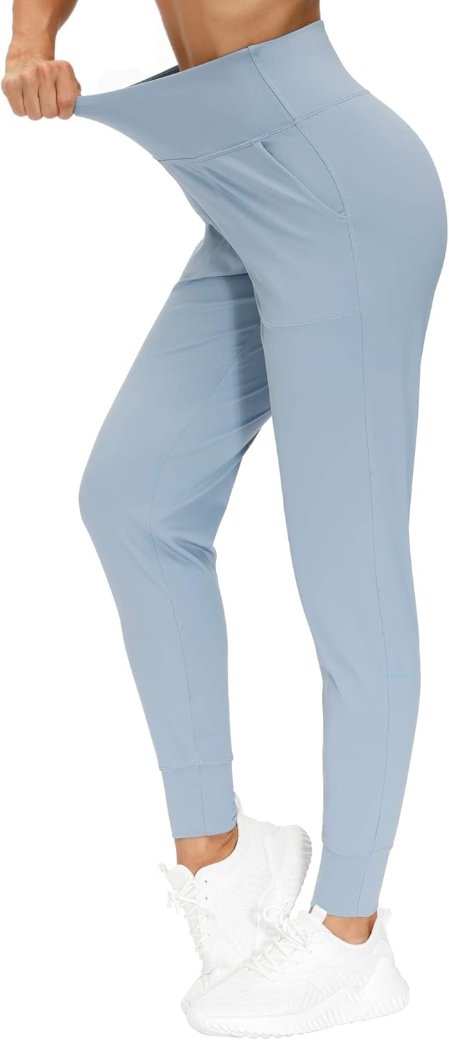 The Gym People Women's Joggers - Lightweight Athletic Pants for Yoga, Running & Workouts