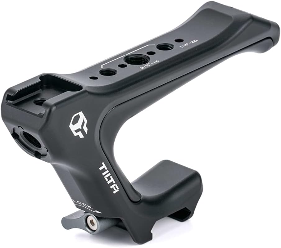 Tiltaing Compact NATO Rail Top Handle - Versatile Black Design for Enhanced Stability
