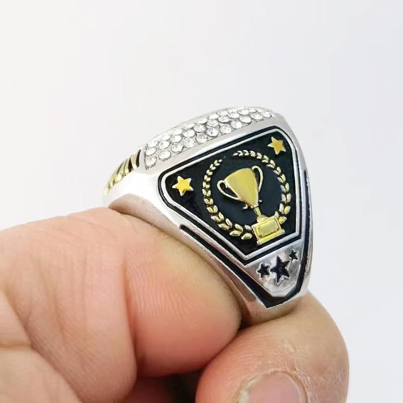 12 Pack Basketball Championship Rings 7-14 MVP Trophy Collectible Gift