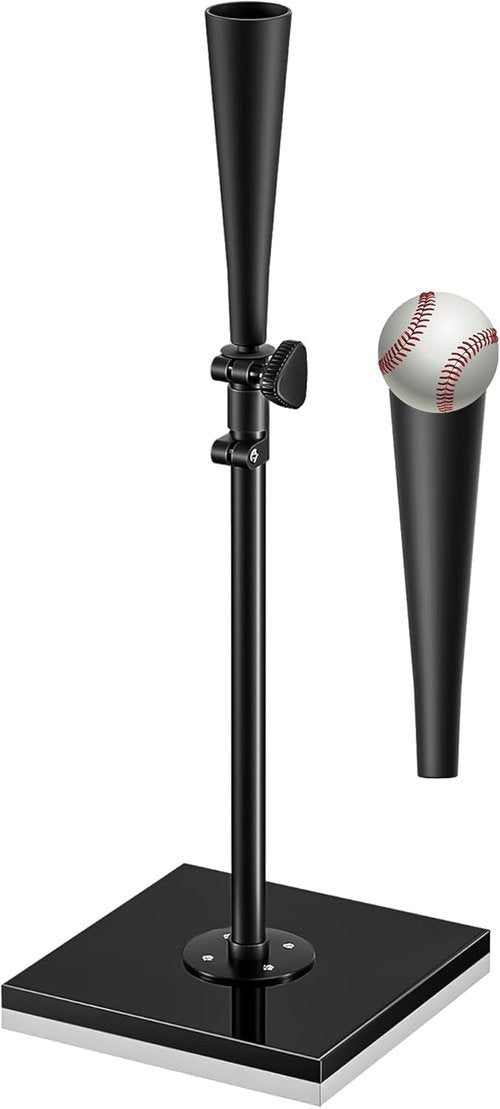 Baseball Batting Tee - Premium Portable Design | Height Adjustable 24" - 37" for All Ages