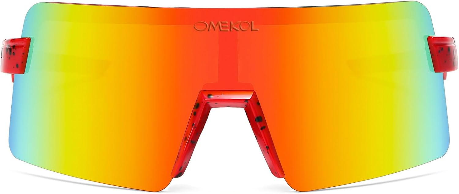 OMEKOL Polarized Sunglasses - UV400 Protection for Men & Women | Outdoor Sports & Baseball Glasses