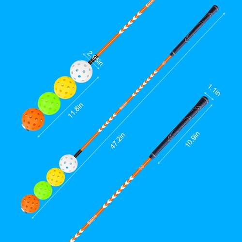 Dazzling Speed Distance Golf Swing Trainer & Warm-Up Aid – Aero Resistance Lag Stick with LED Light for Power, Rhythm & Tempo Training