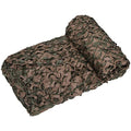Small Camouflage Netting 9'10" x 9'10" Green/Brown Waterproof & UV Resistant